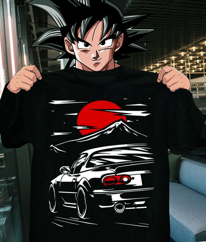 Miata Mx5 JDM Car Japanese Sunset t-shirt shirt