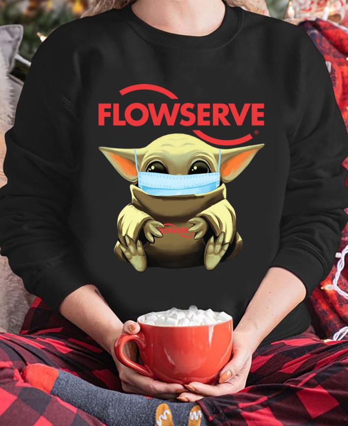 Star Wars Baby Yoda Hug Flowserve Mask Covid 19 t-shirt sweatshirt