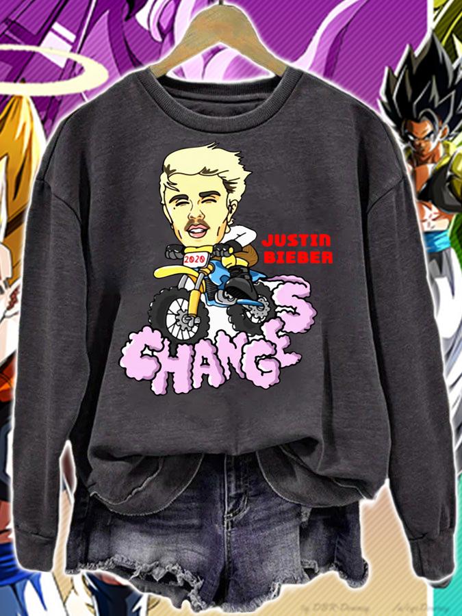 Justin Bieber Changes Motocross Doodle t-shirt sweatshirt