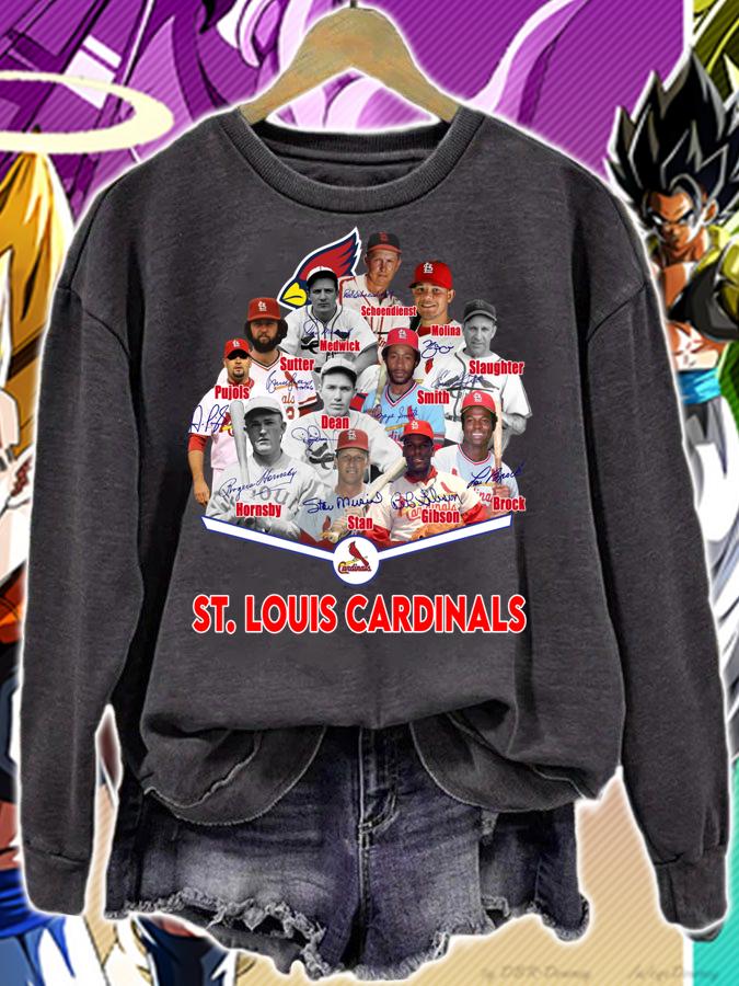 Funny St. Louis Cardinals players name t-shirt sweatshirt