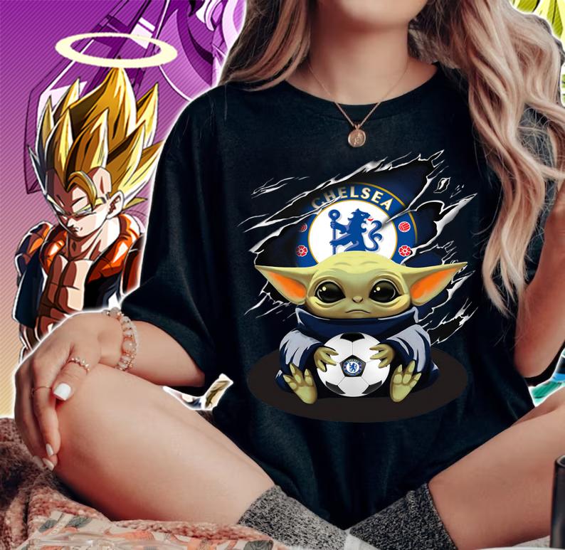 Official Star Wars Baby Yoda Blood Inside Chelsea t-shirt woman shirt
