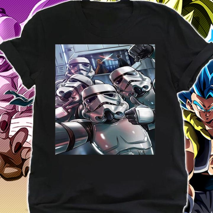 Darth Vader And Stormtrooper Selfie t-shirt shirt
