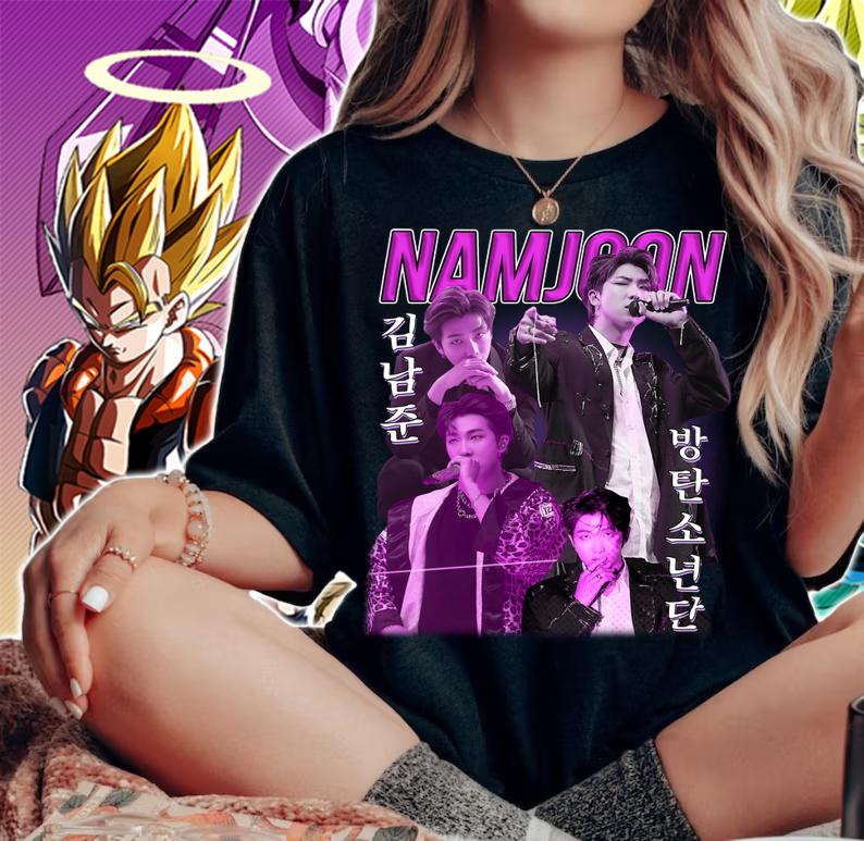 RM Shirt, BTS Shirt, BTS Namjoon t-shirt woman shirt