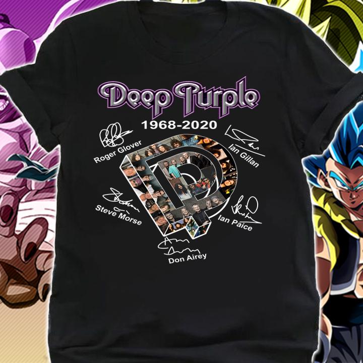 Top Deep Purple 1968 2020 Signatures t-shirt shirt