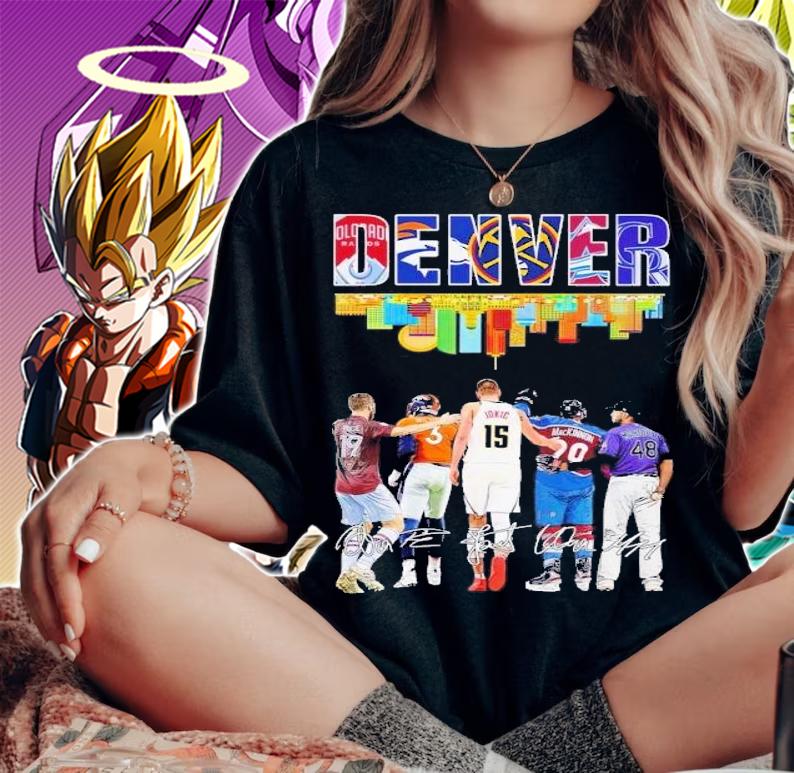 Denver Jack Price Russell Wilson Nikola Jokic Nathan MacKinnon Germn Andres Mrquez t-shirt woman shirt