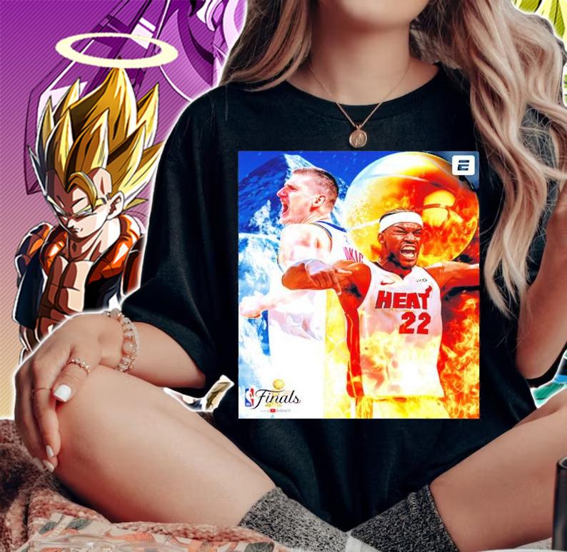 Denver Vs Miami In The 2023 NBA Finals t-shirt woman shirt