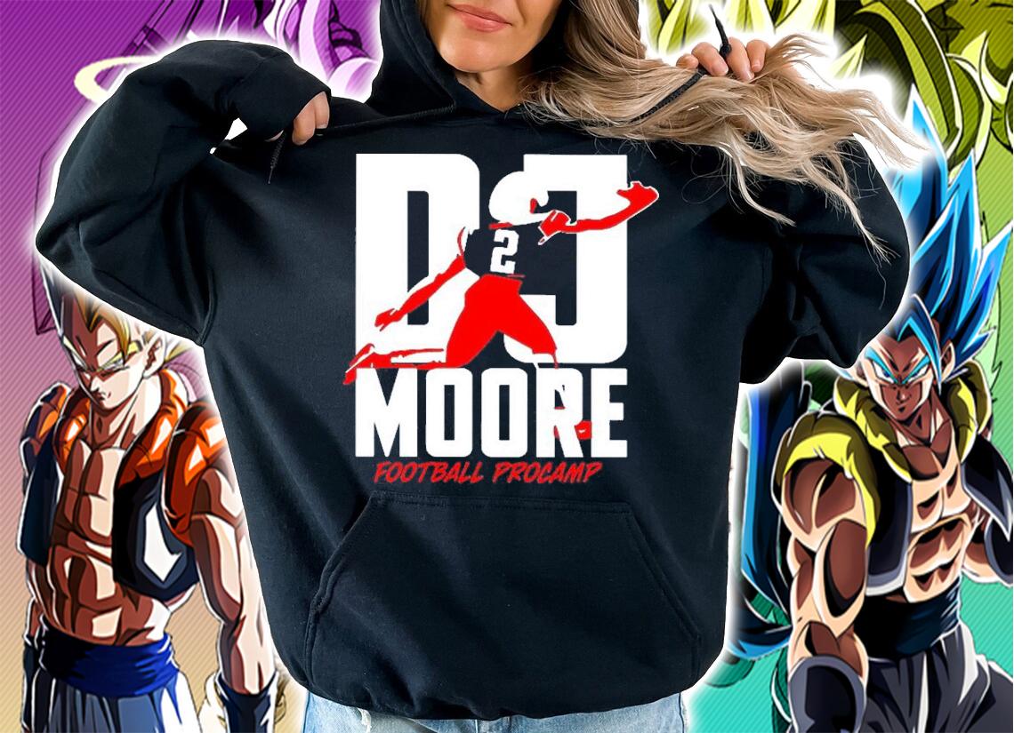 DJ Moore Football Procamp Chicago Bears t-shirt hoodie