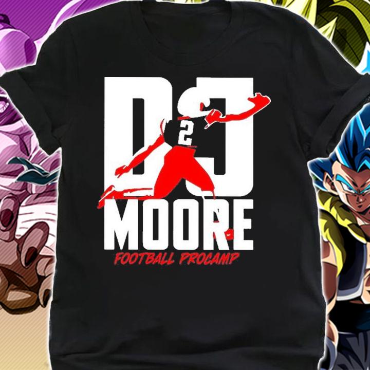DJ Moore Football Procamp Chicago Bears t-shirt shirt