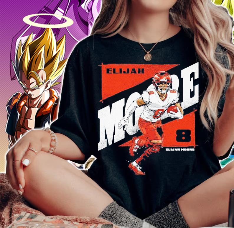 Elijah Moore Cleveland Highlight Football t-shirt woman shirt