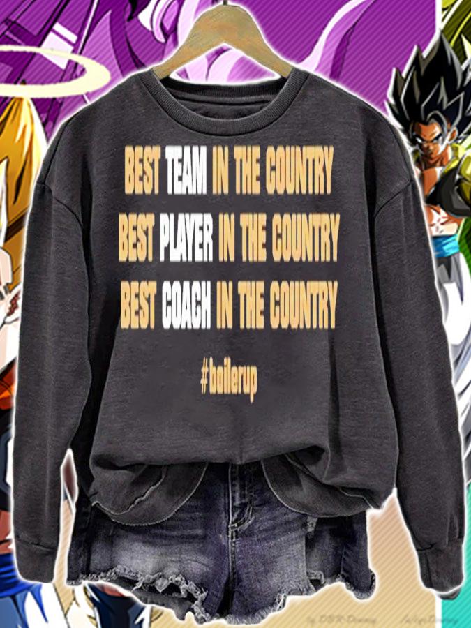 Best team player coach in the country shirt t-shirt sweatshirt