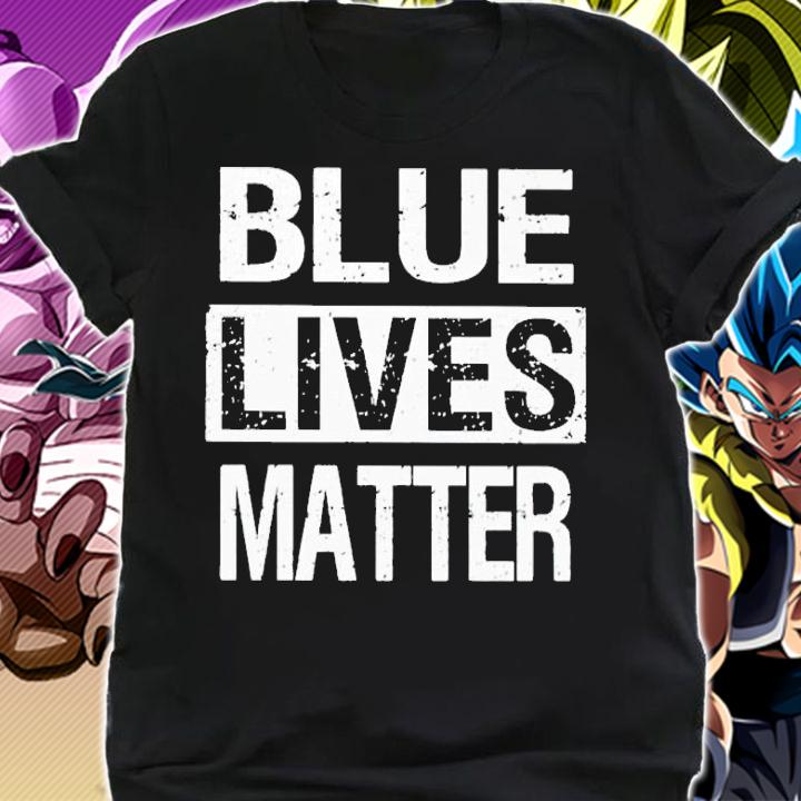 Blue lives matter shirt t-shirt shirt