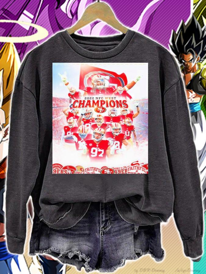 2022 NFC West Champions San Francisco shirt t-shirt sweatshirt