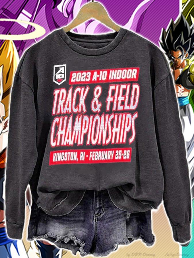 2023 A-10 Indoor track and field Championships Kingston RI shirt t-shirt sweatshirt