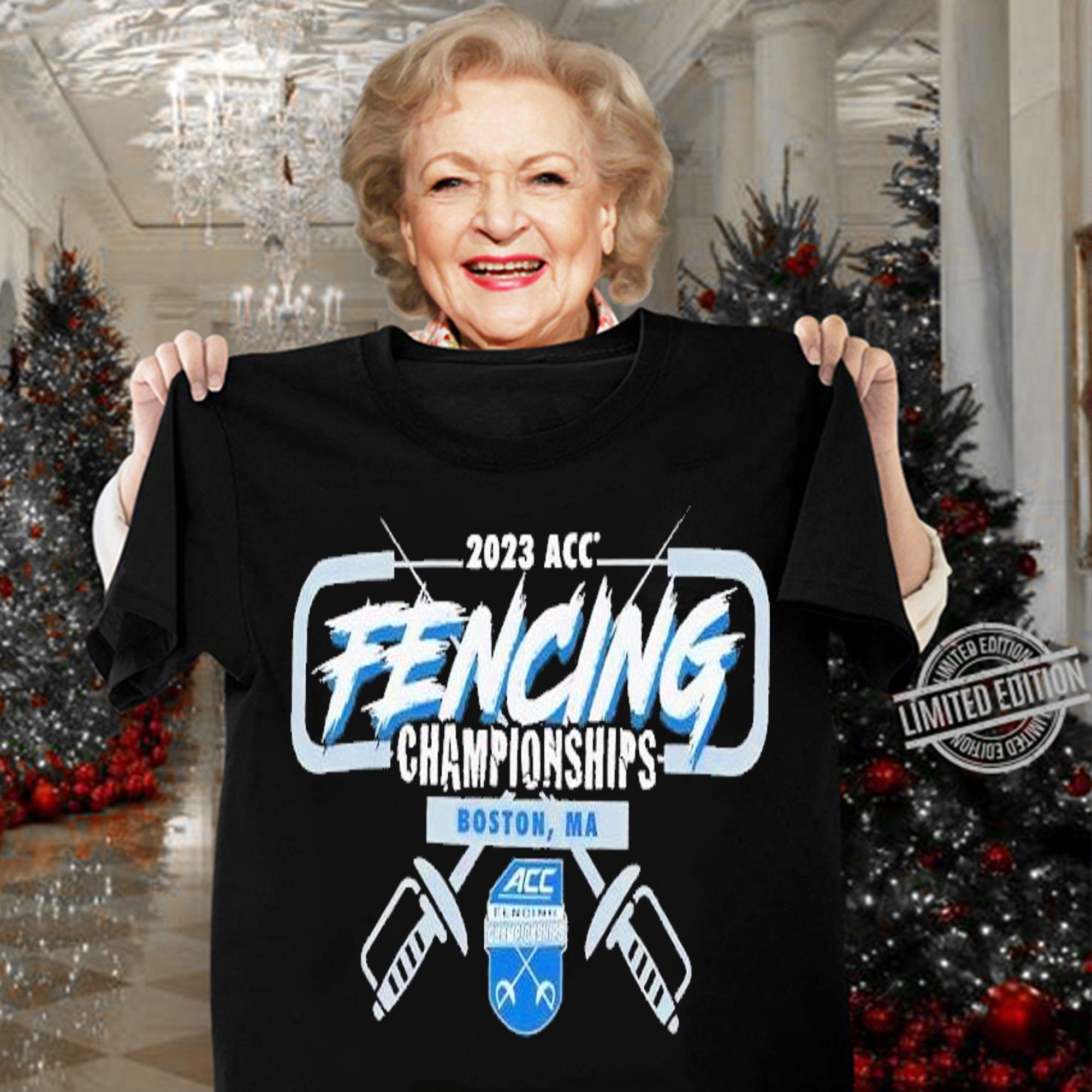 2023 ACC Fencing Championships Boston MA shirt t-shirt woman shirt