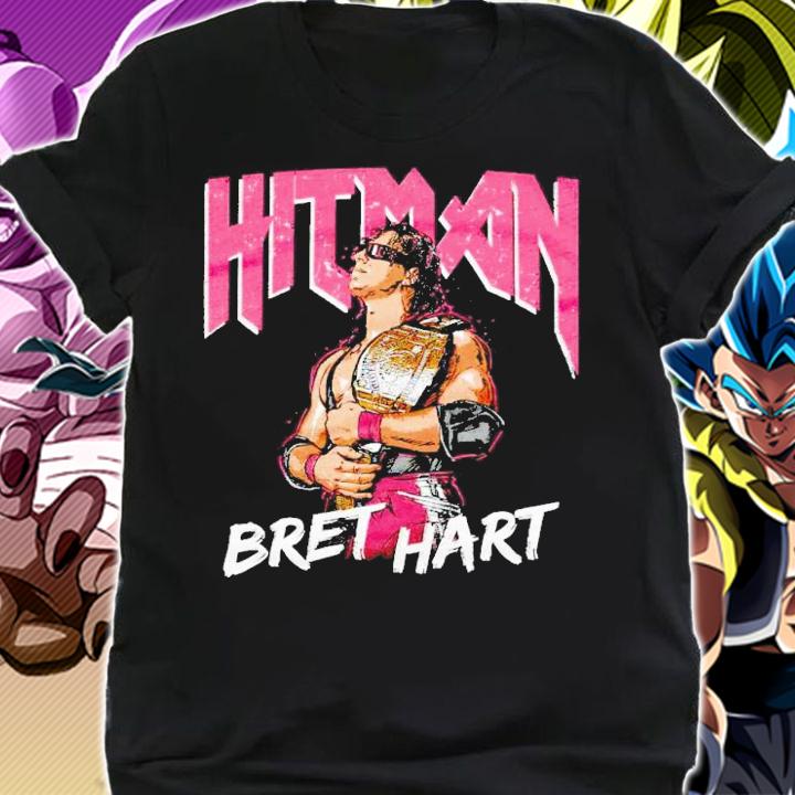Bret Hart Hitman Pop shirt t-shirt shirt