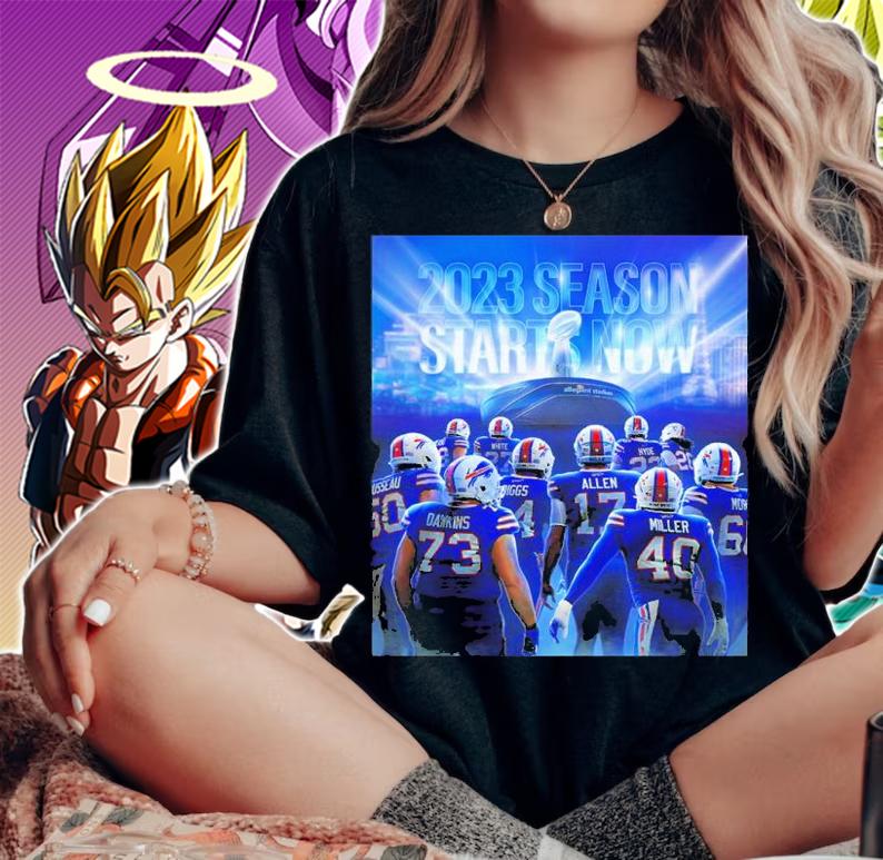 Buffalo Bills Season Start Now 2023 Shirt t-shirt woman shirt