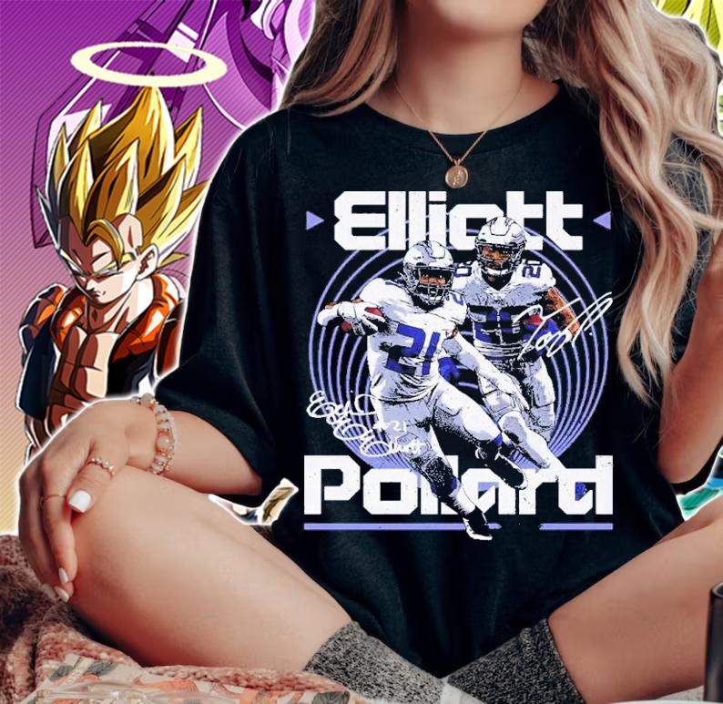 Ezekiel Elliott & Tony Pollard Dallas Duo Football Shirt t-shirt woman shirt