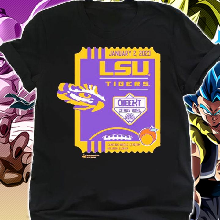 FCS January 2 2023 Lsu Tigers Cheez-It Citrus Bowl Shirt t-shirt shirt