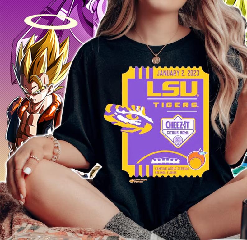 FCS January 2 2023 Lsu Tigers Cheez-It Citrus Bowl Shirt t-shirt woman shirt