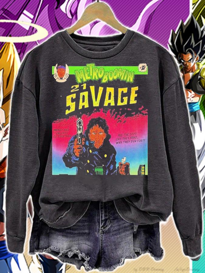 Heroes And Villains Metro Boomin 21 Savage Shirt t-shirt sweatshirt