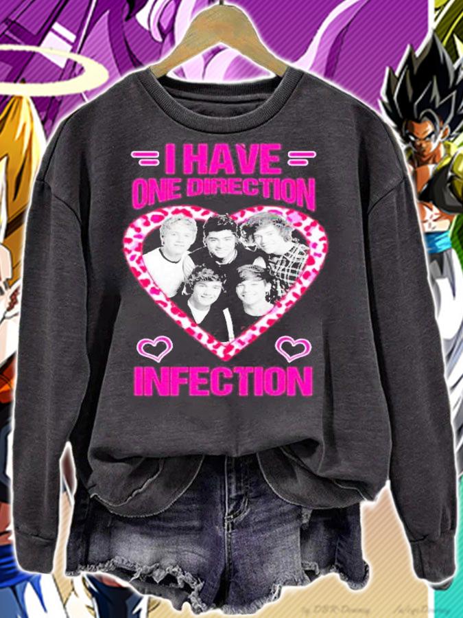 I Have One Direction Infection Shirt t-shirt sweatshirt