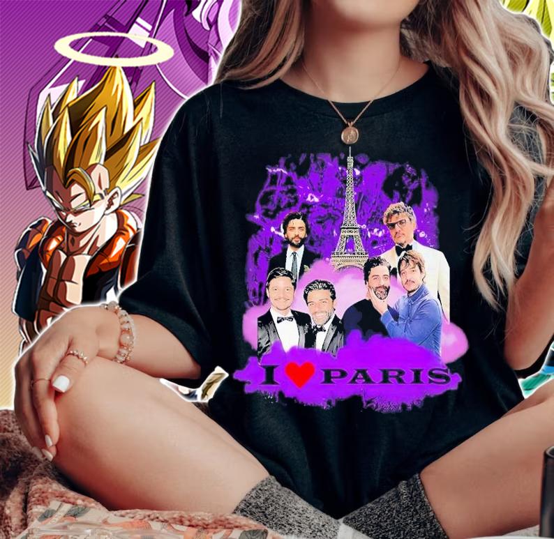 I love Paris Pedro Pascal shirt t-shirt woman shirt