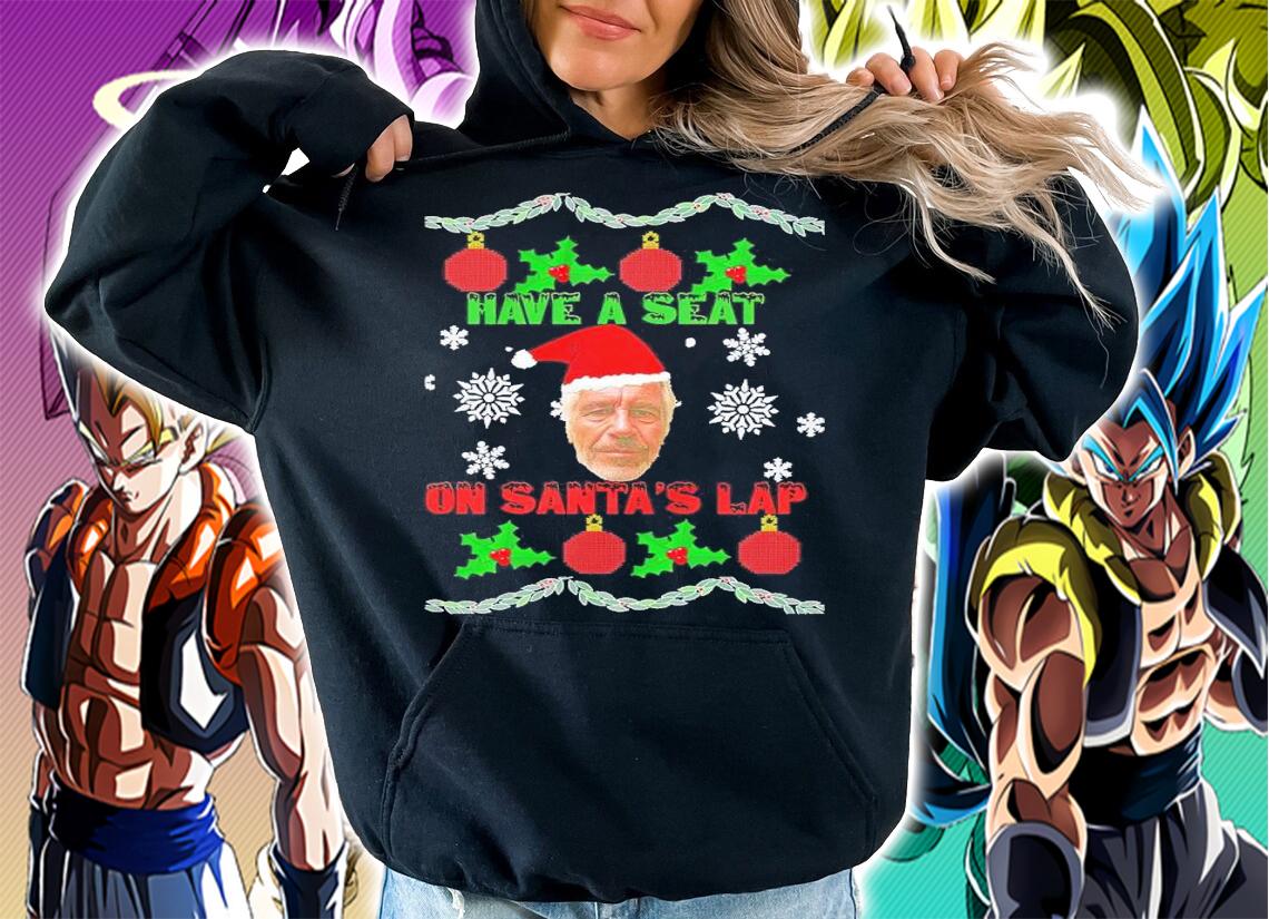Have a seat on Santa's lap Epstein Christmas shirt t-shirt hoodie