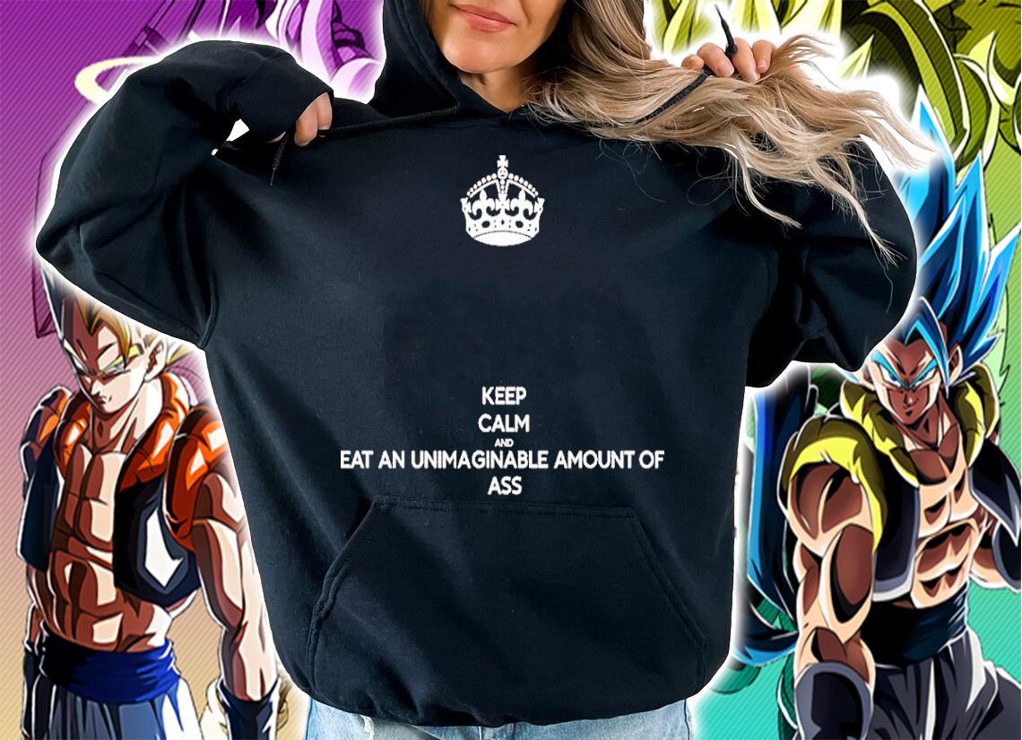 Ninja Sex Party Keep Calm And Eat An Unimaginable Amount Of Ass Shirt t-shirt hoodie