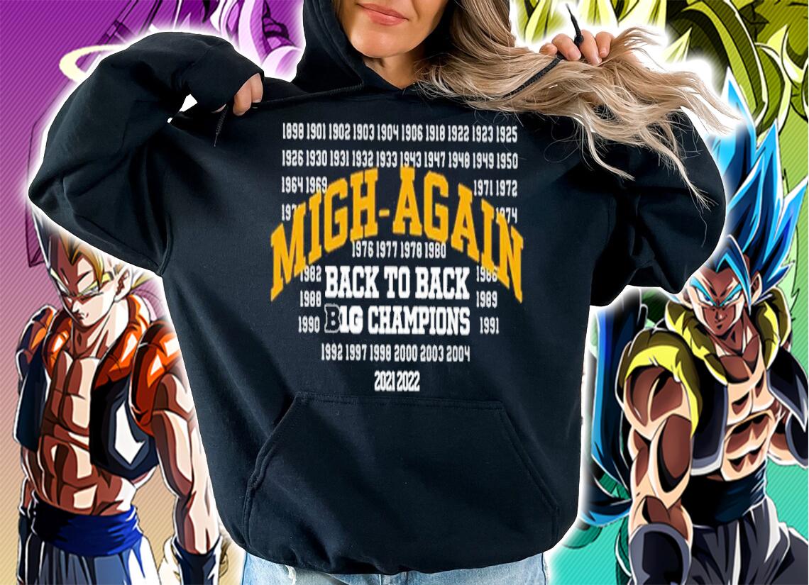 Migh Again Back To Back Big Champions 2021-2022 Shirt t-shirt hoodie