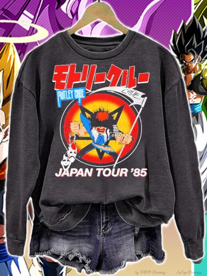 Motley Crue Allister Japan '85 shirt t-shirt