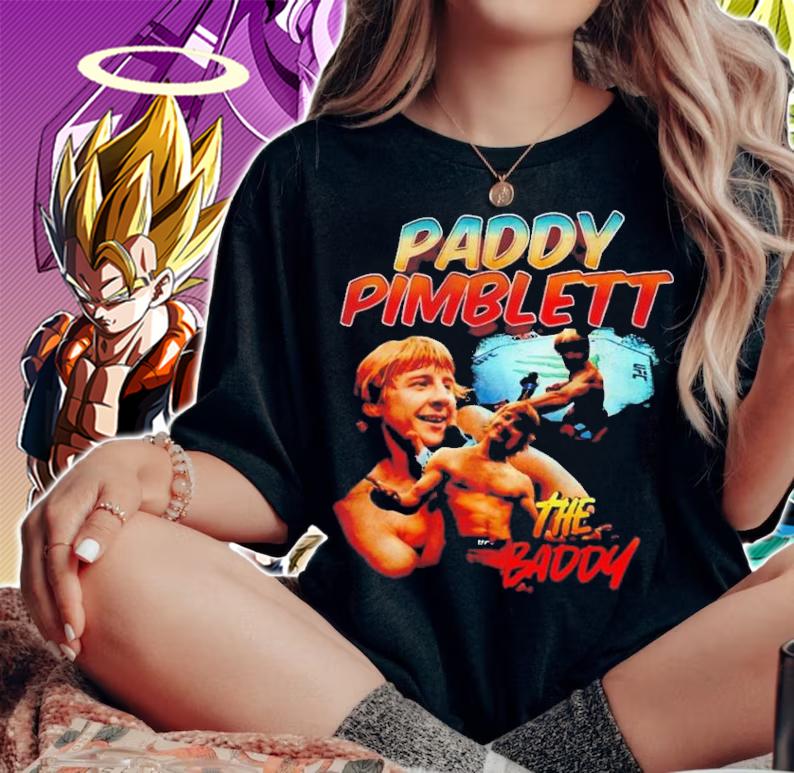Paddy Pimblett Baddy UFC Champions T-Shirt t-shirt