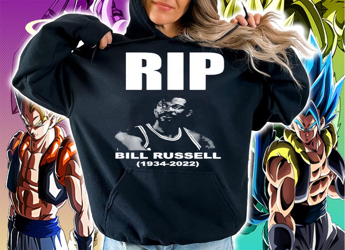 Rip Bill Russell 1934 2022 shirt t-shirt
