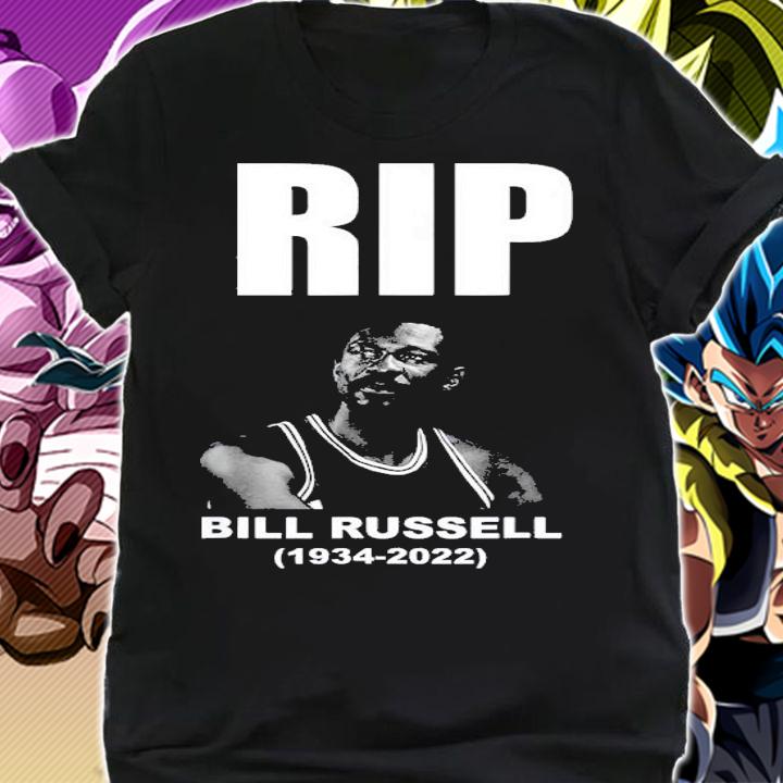 Rip Bill Russell 1934 2022 shirt t-shirt