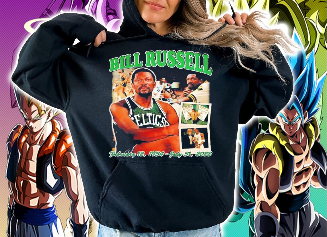 Bill Russell Tribute vintage shirt t-shirt