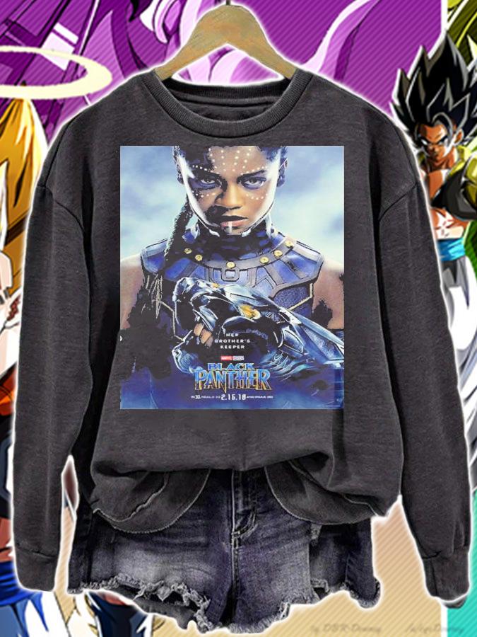 Black Panther Poster Her Brother's Keeper Shirt t-shirt sweatshirt