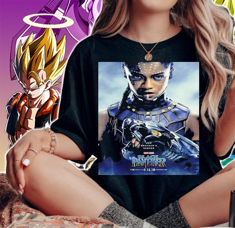 Black Panther Poster Her Brother's Keeper Shirt t-shirt woman shirt