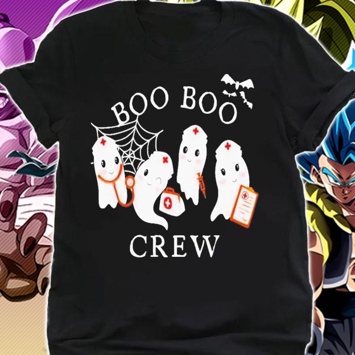 Boo Boo Crew Funny Nurse Halloween Cute Ghost T-Shirt t-shirt shirt