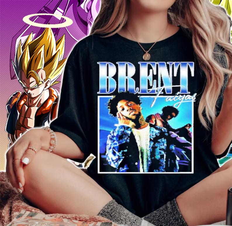 Brent Faiyaz Rock Band 90s Rap T-Shirt t-shirt