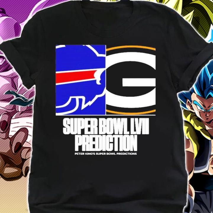 Buffalo Bills Vs Green Bay Packers Super Bowl LVII Prediction Shirt t-shirt