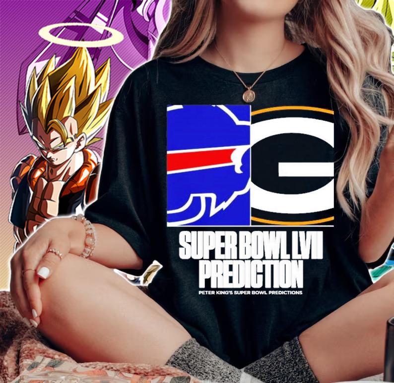 Buffalo Bills Vs Green Bay Packers Super Bowl LVII Prediction Shirt t-shirt