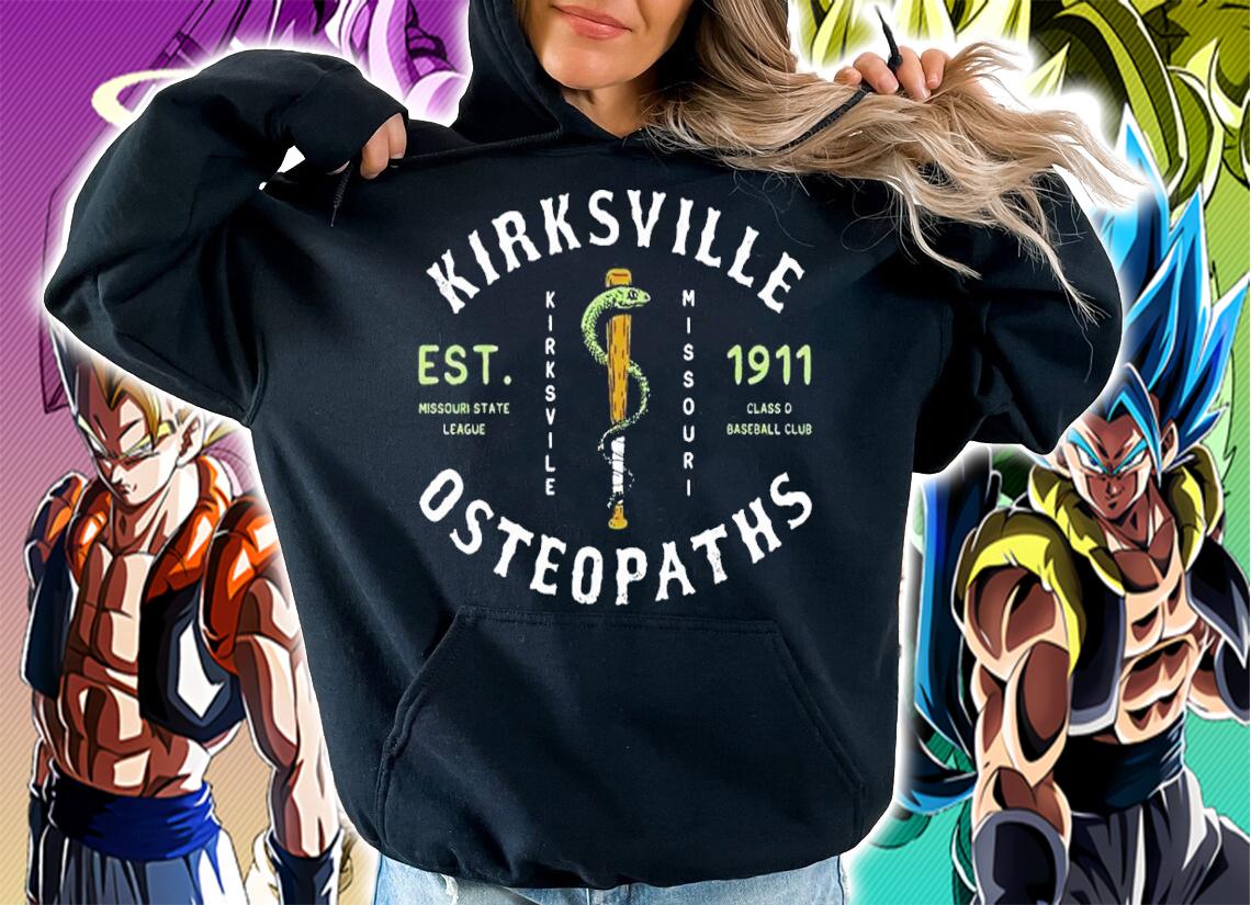 Kirksville Osteopaths Missouri Vintage Defunct Baseball Teams shirt t-shirt hoodie