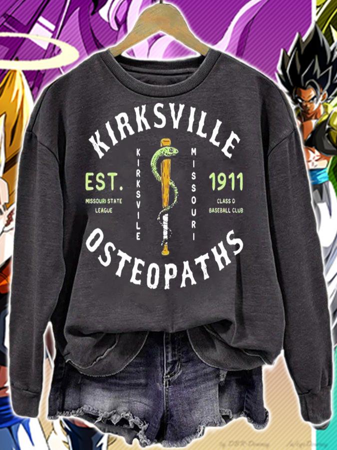 Kirksville Osteopaths Missouri Vintage Defunct Baseball Teams shirt t-shirt sweatshirt
