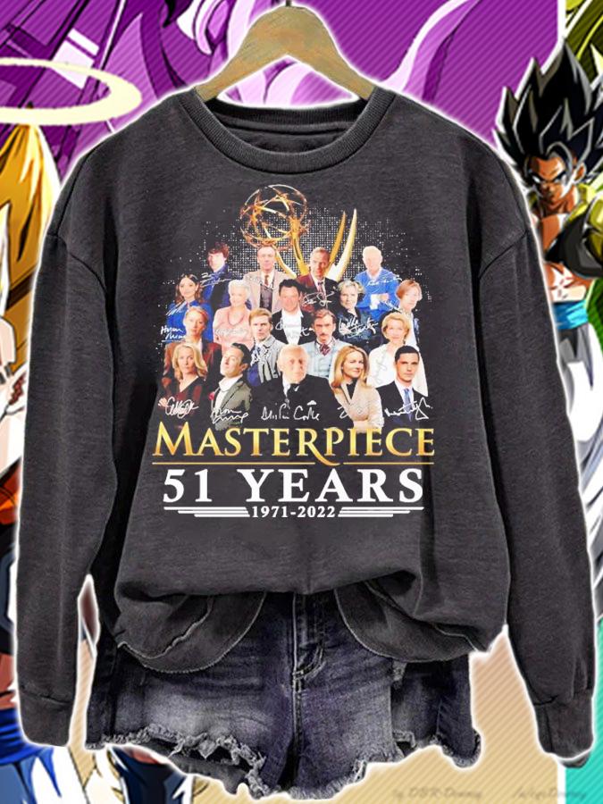 Master Piece 51 years 1971 2022 signatures shirt t-shirt sweatshirt