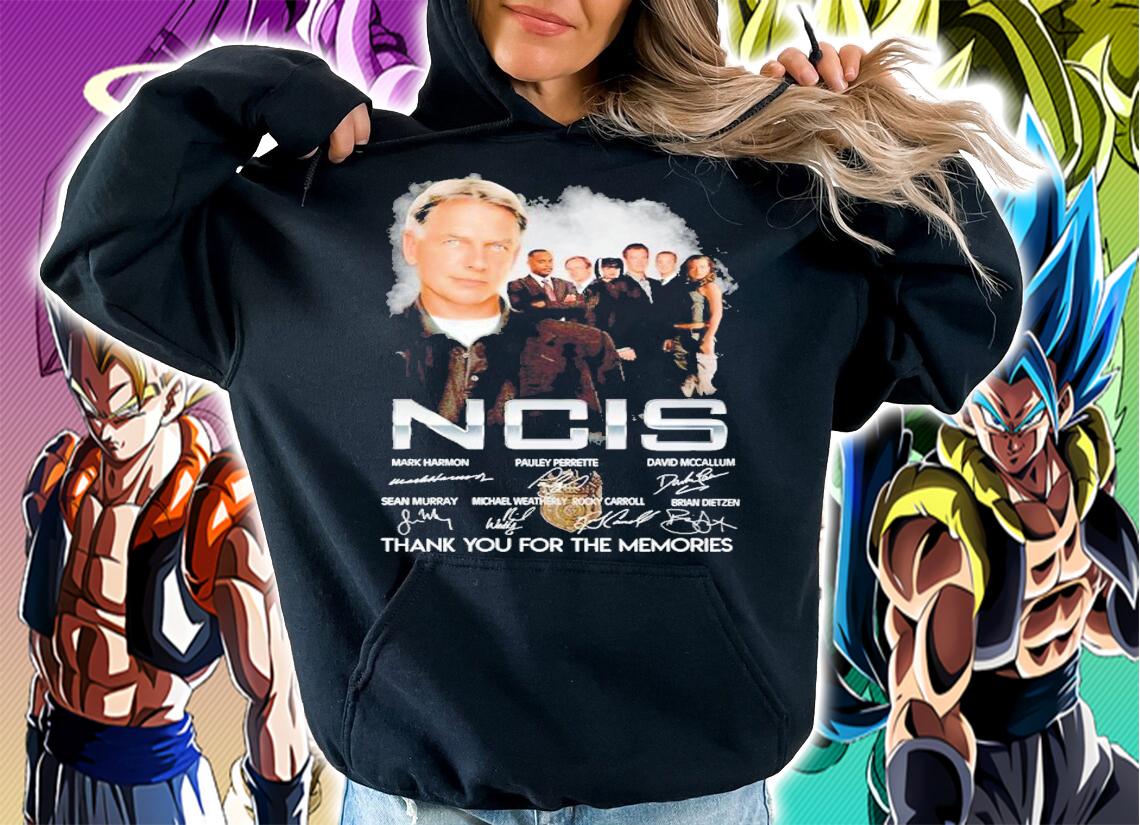 NCIS thank you for the memories signatures shirt t-shirt