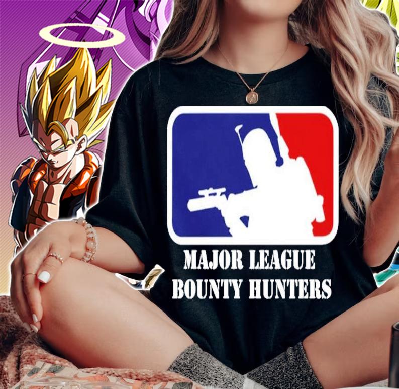 Major League Bounty Hunters MLB Star Wars Boba Shirt t-shirt woman shirt