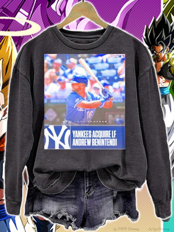New York Yankees Acquired Of Andrew Benintendi Shirt t-shirt