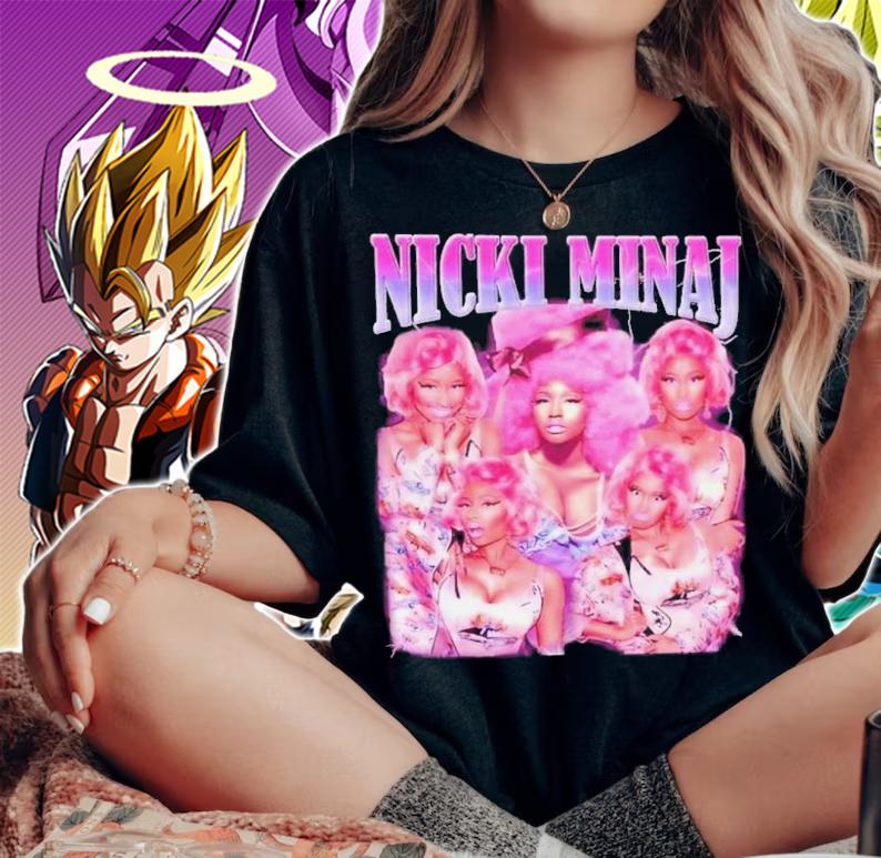 Nicki Minaj Vintage 90s Style Shirt t-shirt