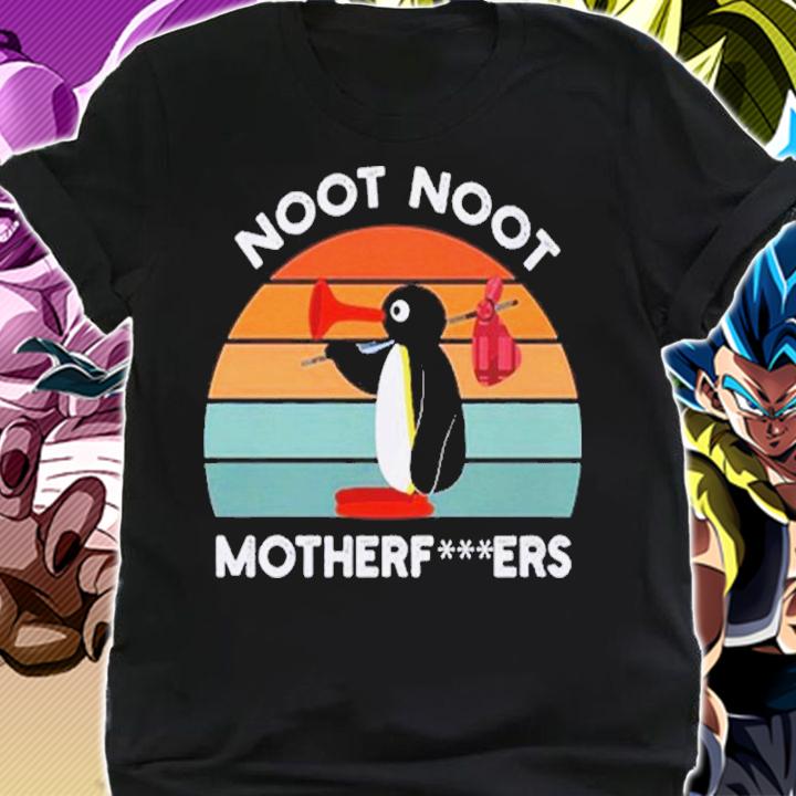 Noot Noot Mother Fuckers Pingu Vintage Shirt t-shirt