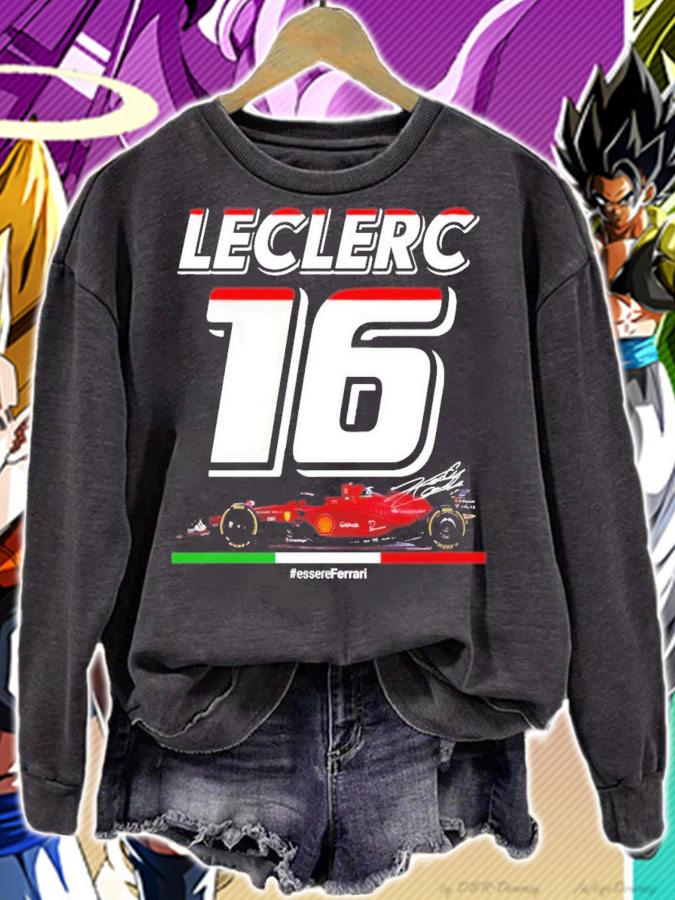 Charles Leclerc F1 Scuderia Ferrari 16 T-Shirt t-shirt sweatshirt
