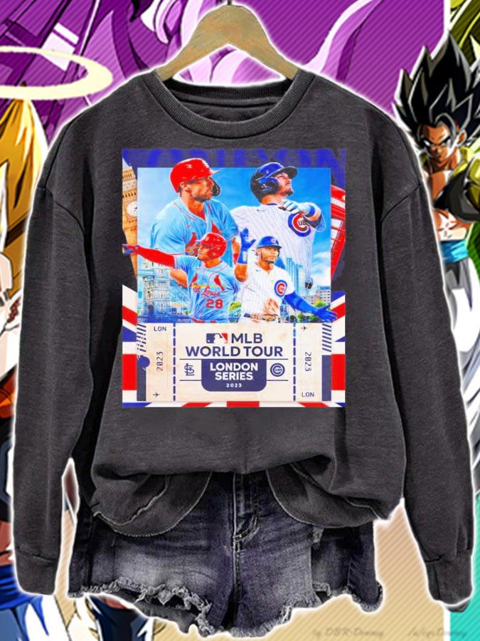 St Louis Cardinals Vs Chicago Cubs Mlb World Tour London Series 2023 Shirt t-shirt sweatshirt